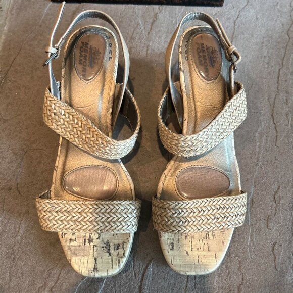 BNIB - Life Stride Velocity Wedge Sandals - PERFECT FOR SUMMER - Picture 1 of 4